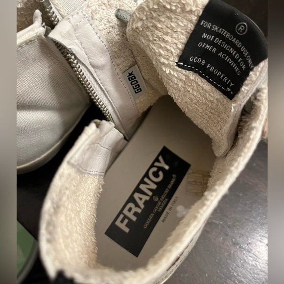 Golden Goose canvas high top sneakers - Picture 3 of 7